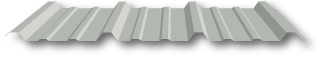Ash Gray steel building color
