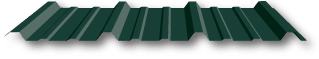 Fern Green steel building color