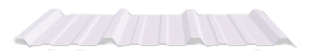 solar white metal building color