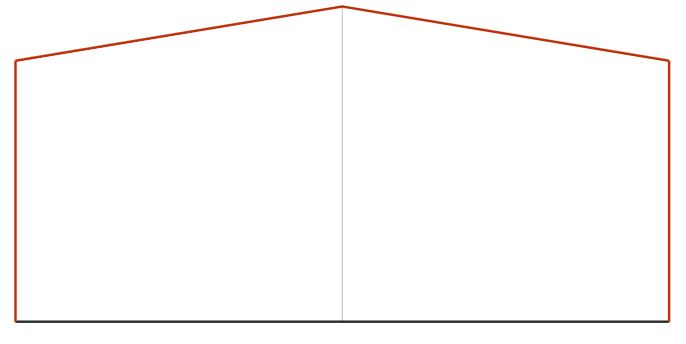 steel building Endwall no X-brace